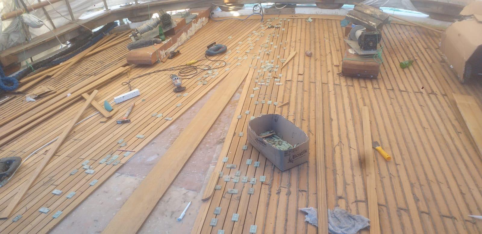 Teak Güverte - Proje 1 — Teak güverte uygulaması, fotoğraf 3