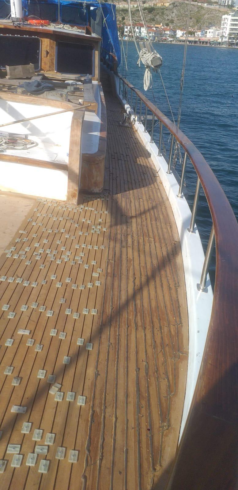 Teak Güverte - Proje 1 — Teak güverte uygulaması, fotoğraf 7
