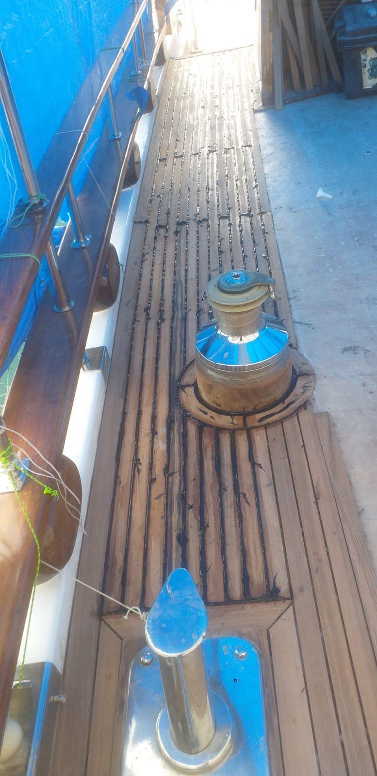 Teak Güverte - Proje 1 — Teak güverte uygulaması, fotoğraf 9